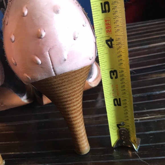 🚨B2G1 CAMILA Deep Berry Roses Pink Leather Pointy Toe Ankle Heeled Boots - Picture 4 of 15